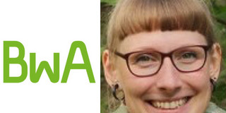 BwA Logo & Porträt Kim Lipinski BWA Logo und Porträt von Kim Lipinski